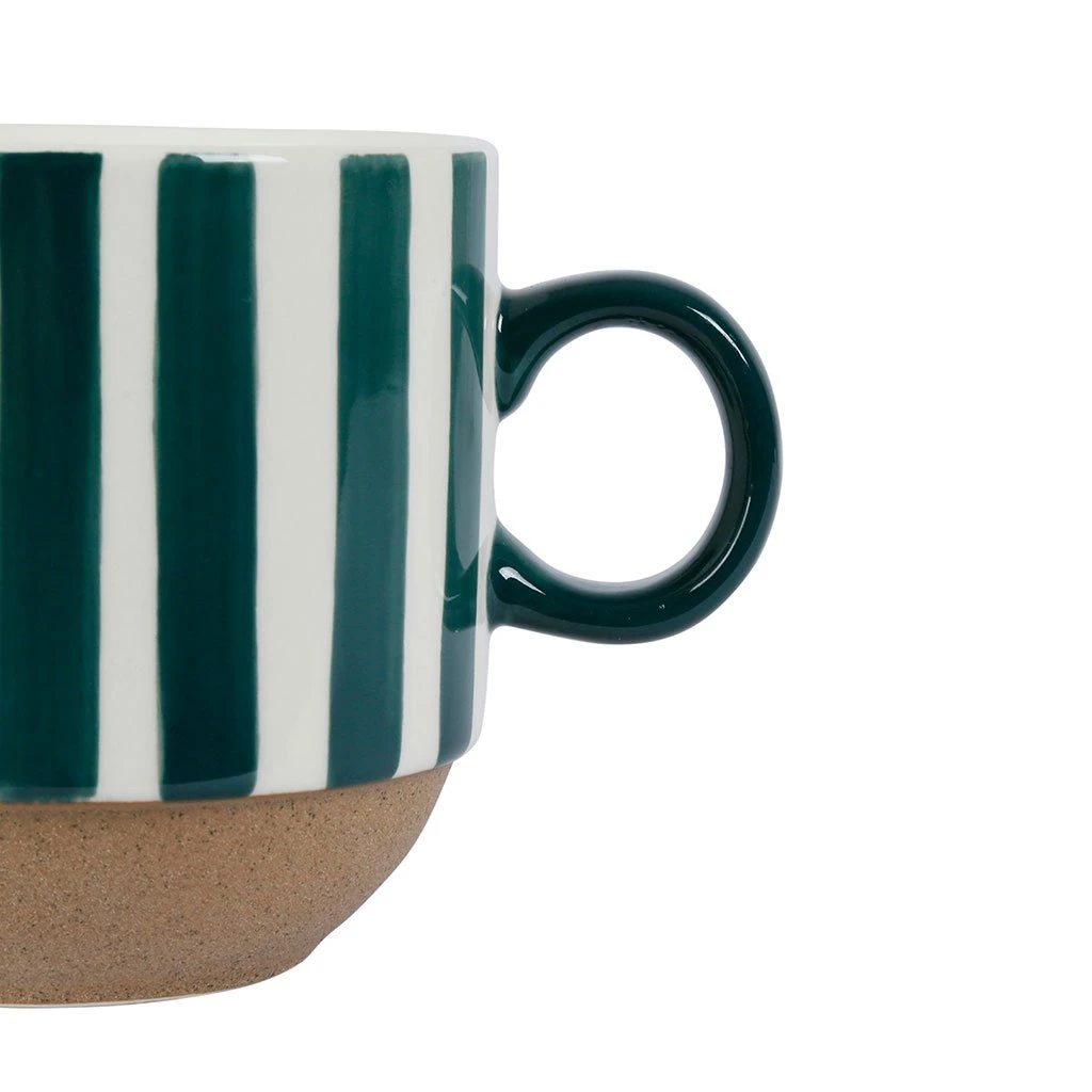 SEMA DESIGN Lot De 2 Tasses à The En Grès émeraude - Indired 5 SEMA DESIGN Lot De 2 Tasses à The En Grès émeraude - Indired – Image 3