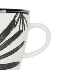 SEMA DESIGN Lot De 2 Tasses à Thé En Grès Bleu Et Blanc - Arty Folk -Côté Table Store 76443 DET01 WEB