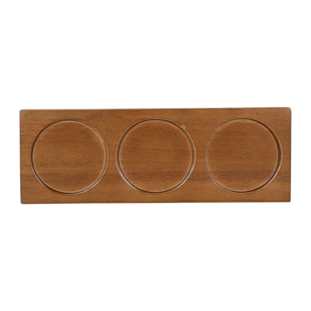 SEMA DESIGN Lot De 3 Coupelles En Grès Et Plateau Terracotta, Vert Et Blanc - Romance Vegetal 8 SEMA DESIGN Lot De 3 Coupelles En Grès Et Plateau Terracotta, Vert Et Blanc - Romance Vegetal – Image 6