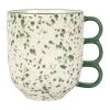 SEMA DESIGN Mug Vert D'eau 37.5cl En Porcelaine - Funny