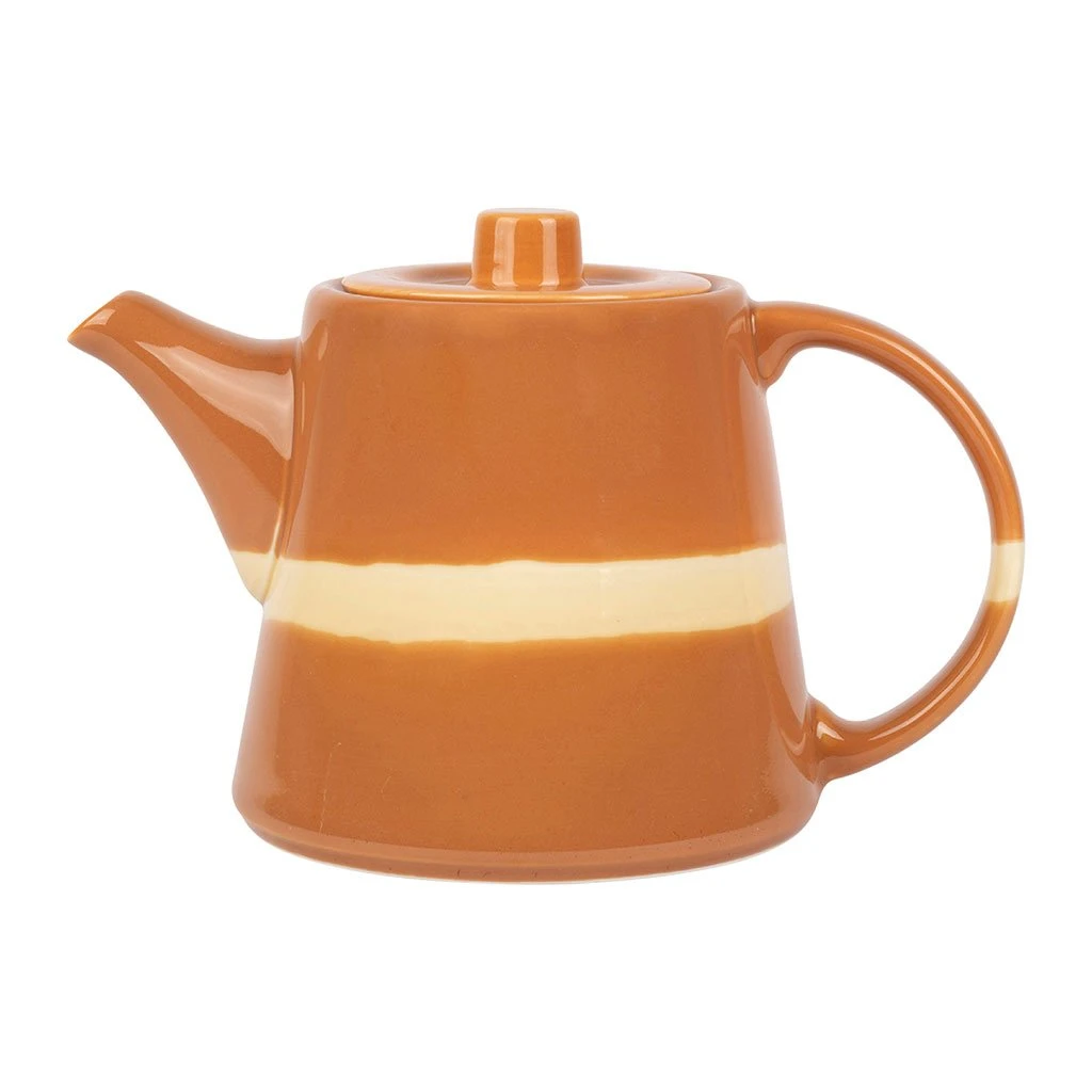 SEMA DESIGN Théière Avec Filtre Terracotta 1.1l En Porcelaine - Sweet Leaves 3 SEMA DESIGN Théière Avec Filtre Terracotta 1.1l En Porcelaine - Sweet Leaves