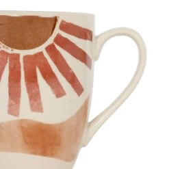 SEMA DESIGN Tisanière Avec Filtre Terracotta 37.5cl En Porcelaine - Sweet Leaves -Côté Table Store 76895 DET02 WEB