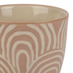 SEMA DESIGN Gobelets X2 Ar En Ciel Taupe Et Bleu Marine 13cl En Grès - Blue Sand -Côté Table Store 76929 DET01 WEB