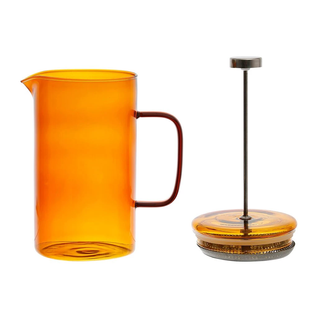 SEMA DESIGN Cafetière à Piston Café Ambre 75cl En Verre 4 SEMA DESIGN Cafetière à Piston Café Ambre 75cl En Verre – Image 2