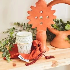 Chabi Chic Tasse Vert Amande Or H7cm - Zwak -Côté Table Store 8bb6b amb hd fds cat23 0004