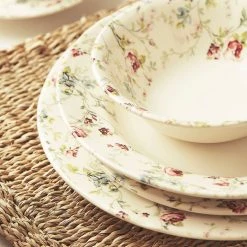 Comptoir De Famille Assiette Creuse En Faïence Multicolore D23cm - Fleurs Champs -Côté Table Store c3caa amb hd 2022 01 pe comptoir 8035